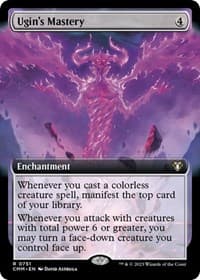 Ugin's Mastery (Extended Art) - Commander Masters - Magic: The Gathering card