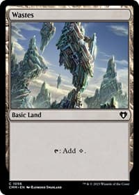 Wastes (1056) - Commander Masters - Magic: The Gathering card