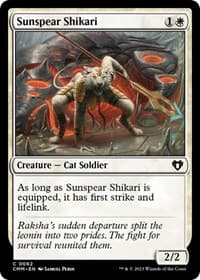 Sunspear Shikari - Commander Masters - Magic: The Gathering card
