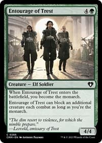 Entourage of Trest - Commander Masters - Magic: The Gathering card