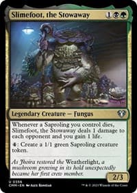 Slimefoot, the Stowaway - Commander Masters - Magic: The Gathering card
