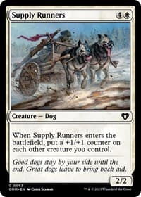 Supply Runners - Commander Masters - Magic: The Gathering card