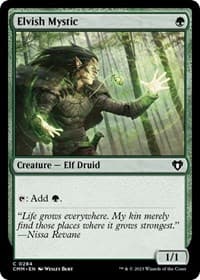 Elvish Mystic - Commander Masters - Magic: The Gathering card