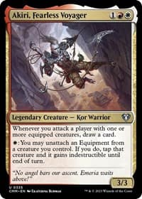 Akiri, Fearless Voyager - Commander Masters - Magic: The Gathering card
