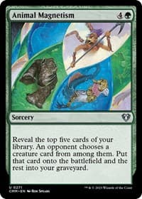 Animal Magnetism - Commander Masters - Magic: The Gathering card