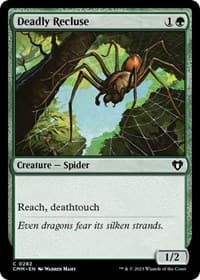 Deadly Recluse - Commander Masters - Magic: The Gathering card