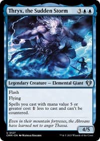 Thryx, the Sudden Storm - Commander Masters - Magic: The Gathering card
