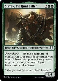 Surrak, the Hunt Caller - Commander Masters - Magic: The Gathering card