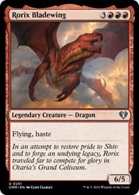Rorix Bladewing - Commander Masters - Magic: The Gathering card