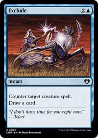 Exclude - Commander Masters - Magic: The Gathering card