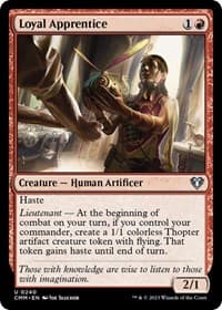 Loyal Apprentice - Commander Masters - Magic: The Gathering card