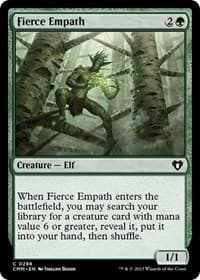 Fierce Empath - Commander Masters - Magic: The Gathering card