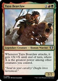 Tuya Bearclaw - Commander Masters - Magic: The Gathering card