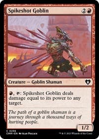 Spikeshot Goblin - Commander Masters - Magic: The Gathering card