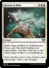 Return to Dust - Commander Masters - Magic: The Gathering card