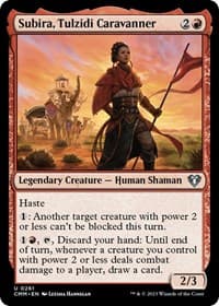 Subira, Tulzidi Caravanner - Commander Masters - Magic: The Gathering card