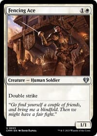 Fencing Ace - Commander Masters - Magic: The Gathering card