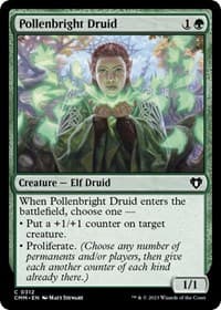 Pollenbright Druid - Commander Masters - Magic: The Gathering card