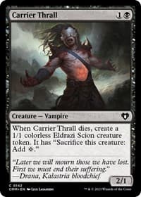 Carrier Thrall - Commander Masters - Magic: The Gathering card