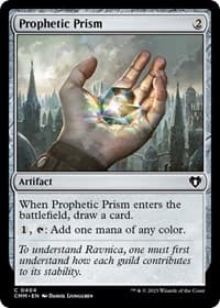 Prophetic Prism - Commander Masters - Magic: The Gathering card