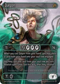 Dagon (Box Topper) - Genesis [Wave 2] - Kryptik TCG card