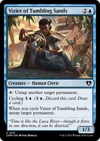 Vizier of Tumbling Sands - Commander Masters - Magic: The Gathering card