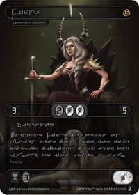 Fiona (Silver Kryptik Language) - Genesis [Wave 2] - Kryptik TCG card