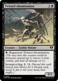 Twisted Abomination - Commander Masters - Magic: The Gathering card