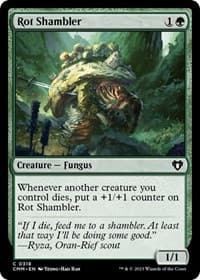 Rot Shambler - Commander Masters - Magic: The Gathering card