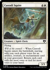 Custodi Squire - Commander Masters - Magic: The Gathering card