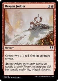 Dragon Fodder - Commander Masters - Magic: The Gathering card