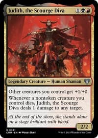 Judith, the Scourge Diva - Commander Masters - Magic: The Gathering card