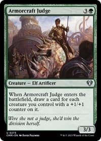 Armorcraft Judge - Commander Masters - Magic: The Gathering card