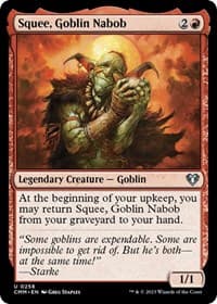 Squee, Goblin Nabob - Commander Masters - Magic: The Gathering card