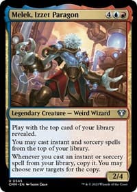 Melek, Izzet Paragon - Commander Masters - Magic: The Gathering card