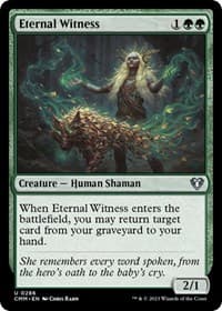Eternal Witness - Commander Masters - Magic: The Gathering card