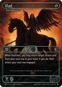 Vlad (Box Topper) - Genesis [Wave 2] - Kryptik TCG card