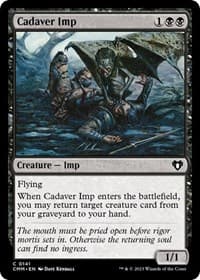 Cadaver Imp - Commander Masters - Magic: The Gathering card