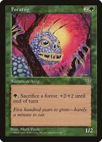 Foratog - Mirage - Magic: The Gathering card