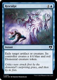 Resculpt - Commander Masters - Magic: The Gathering card