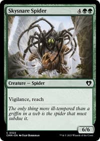 Skysnare Spider - Commander Masters - Magic: The Gathering card
