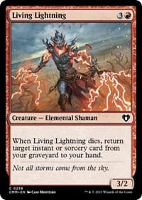 Living Lightning - Commander Masters - Magic: The Gathering card