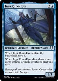 Inga Rune-Eyes - Commander Masters - Magic: The Gathering card