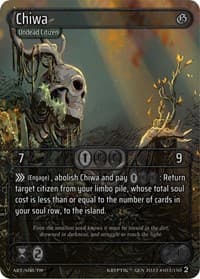 Chiwa - Genesis [Wave 2] - Kryptik TCG card