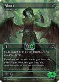 Alona (Box Topper) - Genesis [Wave 2] - Kryptik TCG card