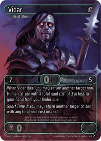 Vidar (Box Topper) - Genesis [Wave 2] - Kryptik TCG card
