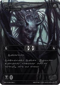 Nidar (Silver Kryptik Language) - Genesis [Wave 2] - Kryptik TCG card