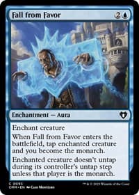 Fall from Favor - Commander Masters - Magic: The Gathering card