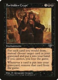 Forbidden Crypt - Mirage - Magic: The Gathering card