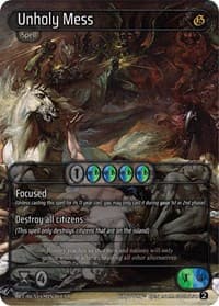 Unholy Mess - Genesis [Wave 2] - Kryptik TCG card
